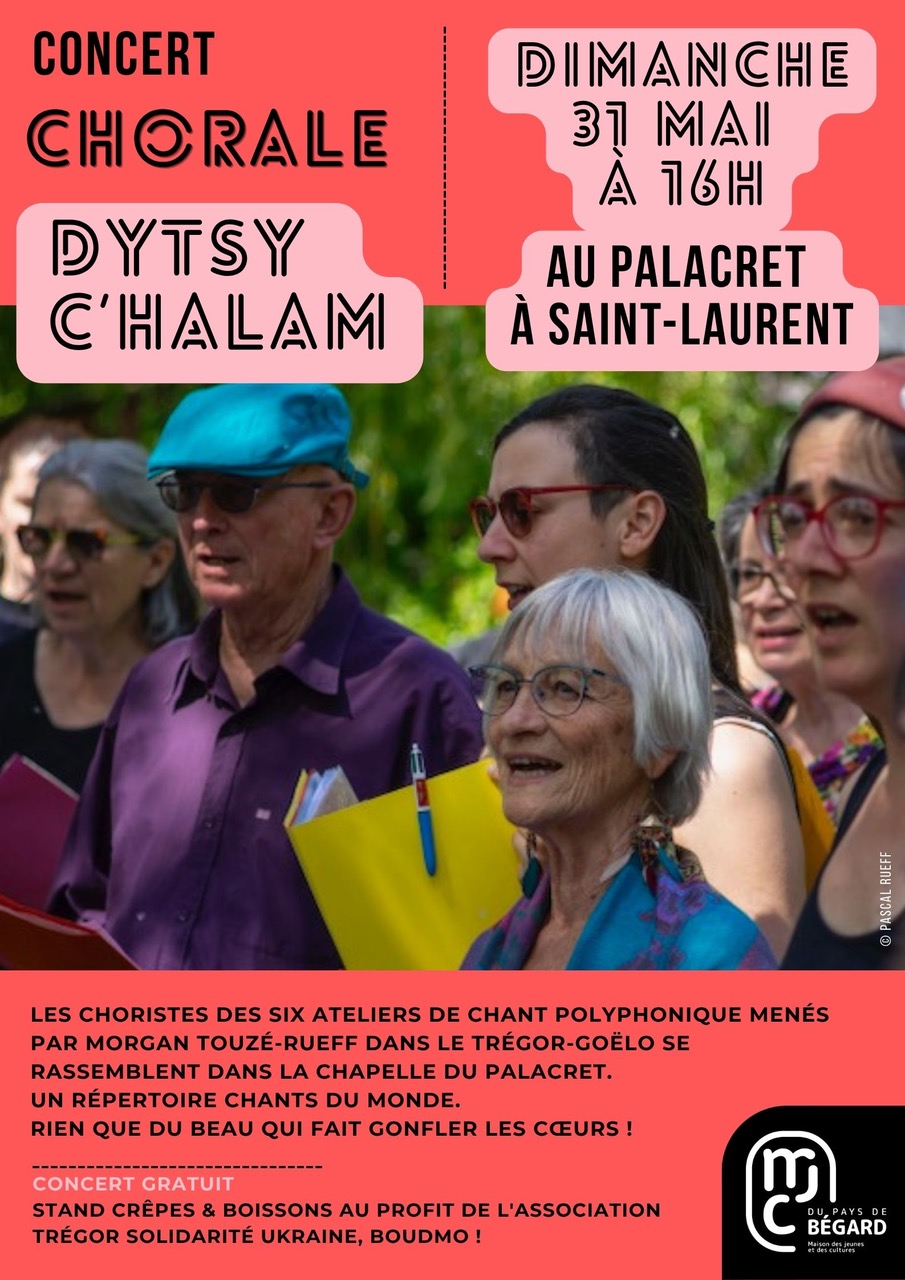 Concert de la chorale Ditsy C'halam